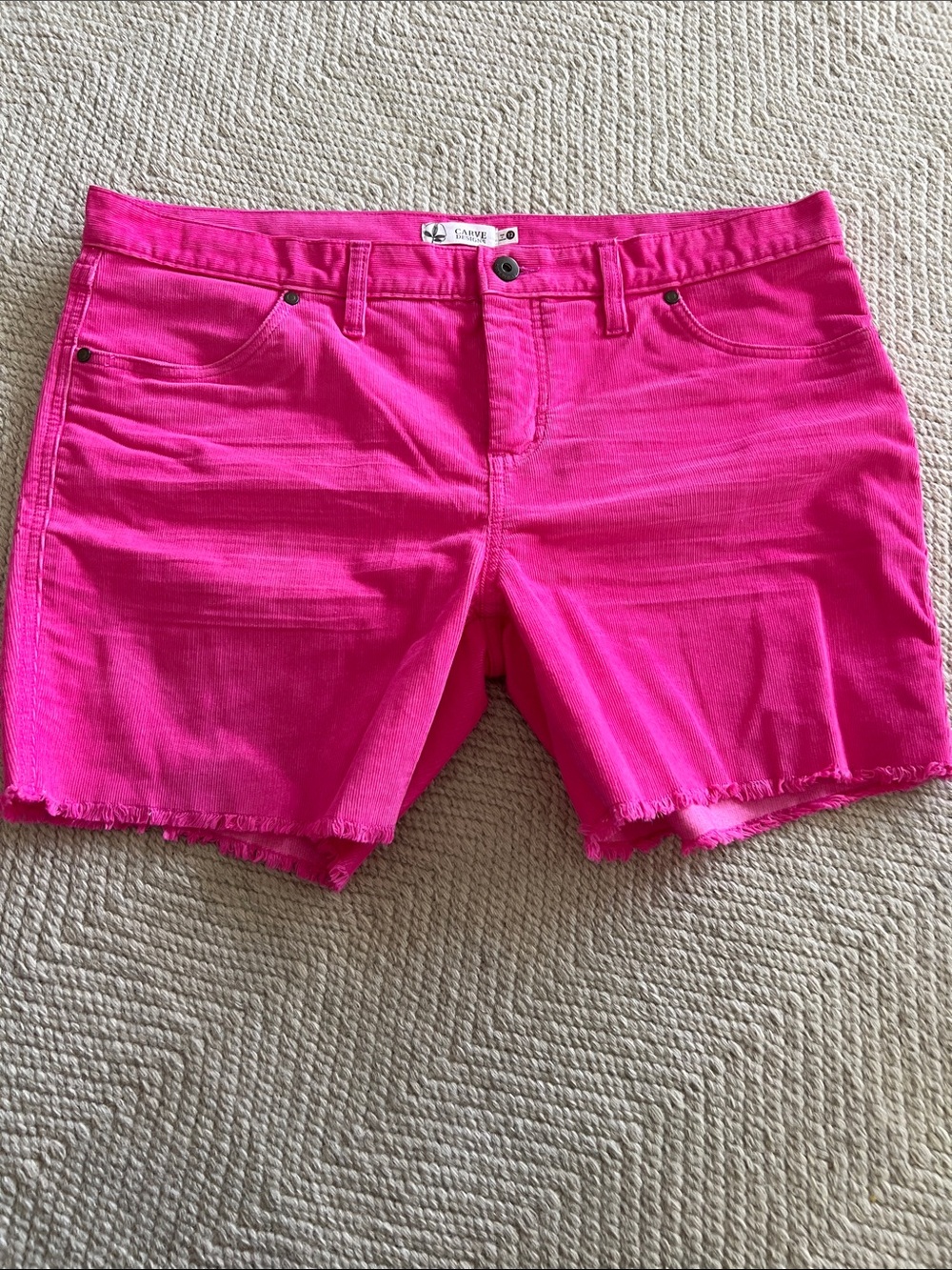Carve Designs Hot Pink Women’s Cutoff Shorts